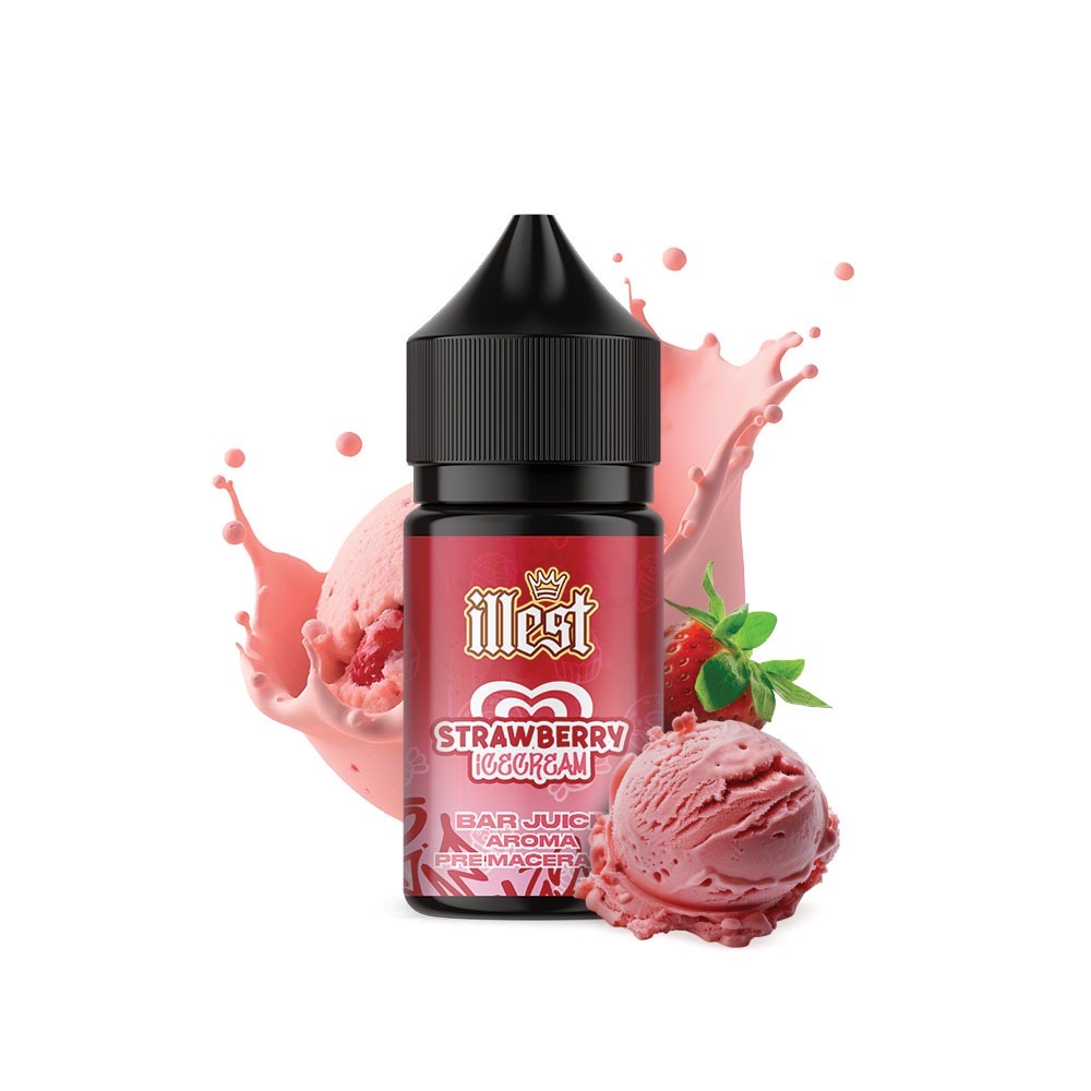 Illest Longfill Strawberry Ice Cream 5/30 mL