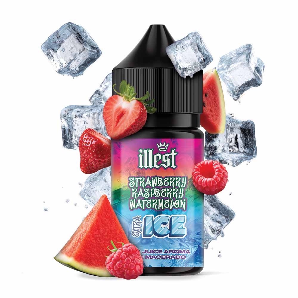 Illest Longfill Extra Ice Strawberry Raspberry Watermelon 5/30 mL