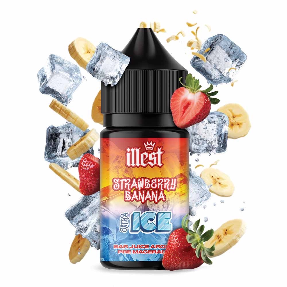 Illest Longfill Extra Ice Strawberry Banana 5/30 mL