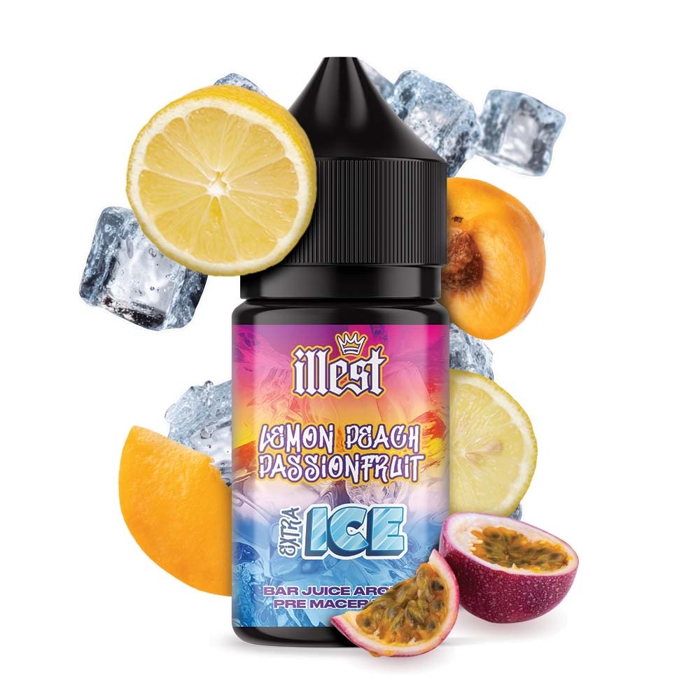 Illest Longfill Extra Ice Lemon Peach PassionFruit 5/30 mL