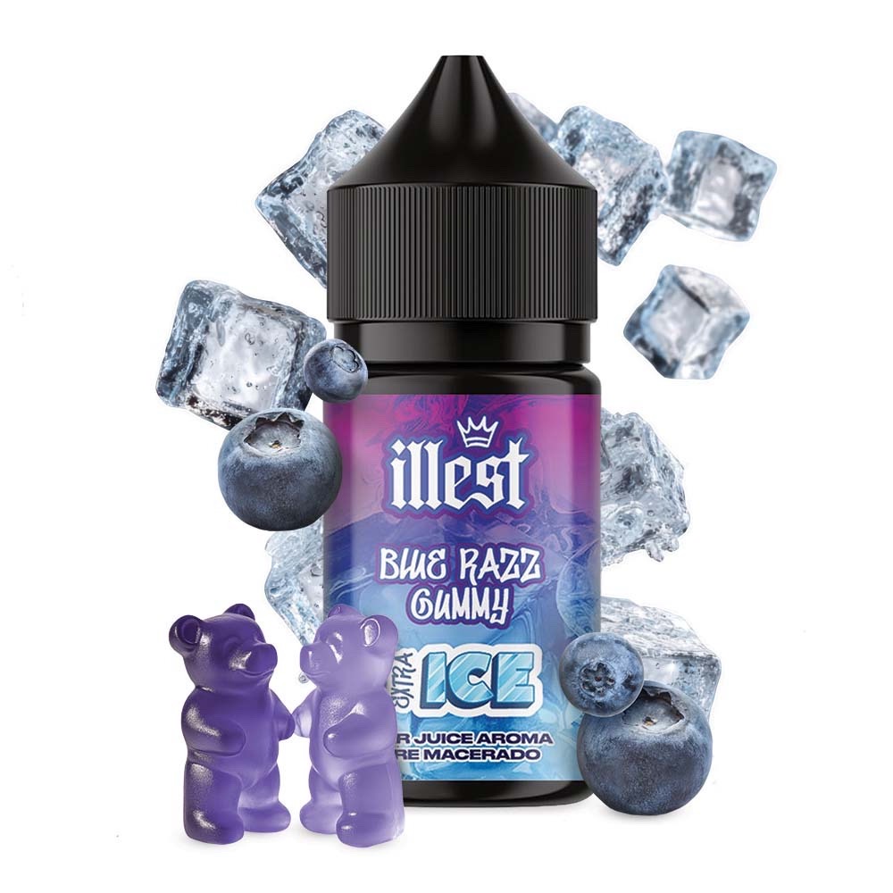 Illest Longfill Extra Ice Blue Razz Gummy 5/30 mL